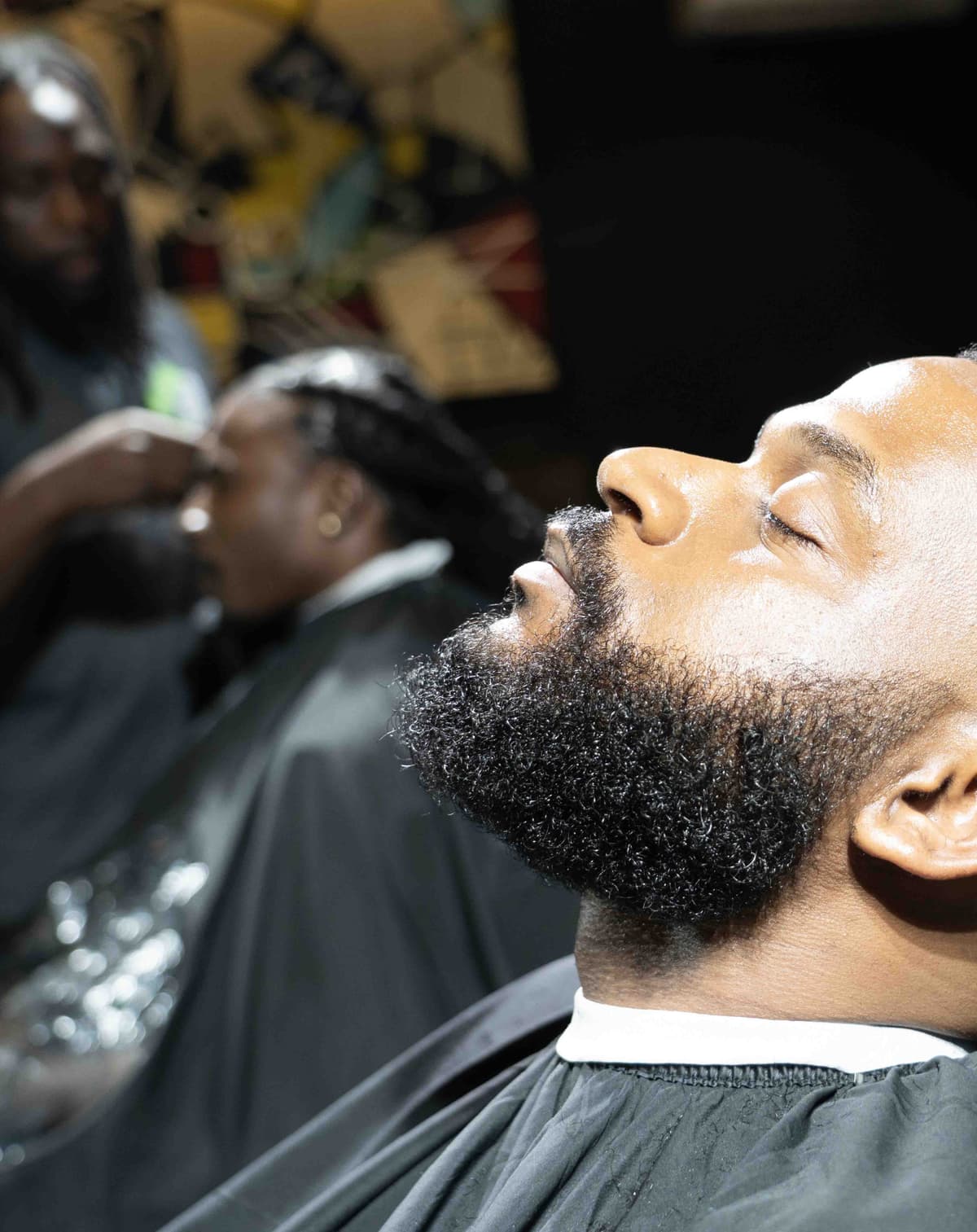 Professional beard grooming and maintenance service